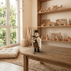Magyar juhász horgolt figura