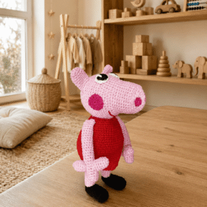 horgolt Peppa malac